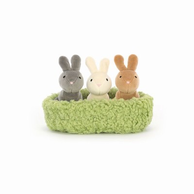 Jellycat Nesting Bunnies Bunnies New Zealand | UAKYC3714